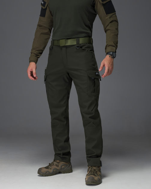 Тактичні штани чоловічі утеплені BEZET Патрон 2.0 9585 2XL Хакі (ROZ6501047289) - зображення 1