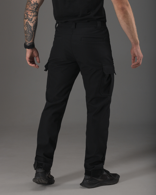 Тактические штаны утепленные мужские BEZET Патрон 2.0 9583 2XL Черные (ROZ6501047296) - изображение 2