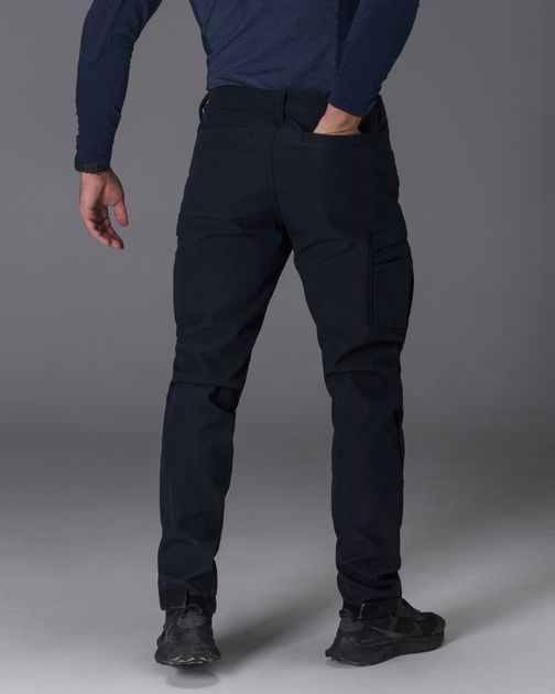 Тактичні штани чоловічі утеплені BEZET Капеллан 9821 XL Сині (ROZ6501047310) - зображення 2