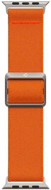 Pasek Spigen Fit Lite Ultra AMP05986 do Apple Watch Series 4/5/6/7/8/SE/Ultra 42-49 mm Pomaranczowy (8809896743396) - obraz 4