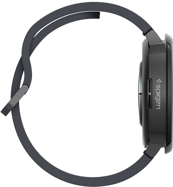 Etui Spigen Liquid Air ACS06393 do Samsung Galaxy Watch 6 40 mm Czarny (8809896747981) - obraz 8