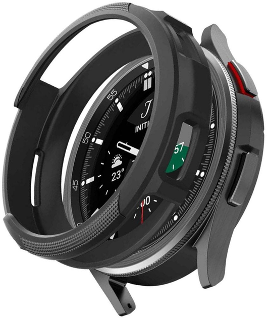 Etui Spigen Liquid Air ACS06394 do Samsung Galaxy Watch 6 Classic 47 mm Czarny (8809896747998) - obraz 13