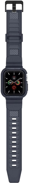 Pasek z etui Spigen Rugged Armor Pro ACS00819 do Apple Watch Series 4/5/6/7/8/9/SE/SE2 44-45 mm Szary (8809685626824) - obraz 6