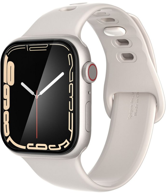 Szkło ochronne Spigen ProFlex EZ Fit AFL04051 do Apple Watch 7 45 mm Przezroczysty 2 szt (8809811856569) - obraz 5
