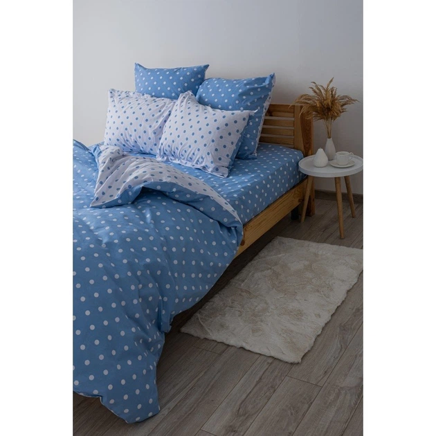 Постельное белье ТЕП. Light Blue Dots-Полуторный - изображение 3