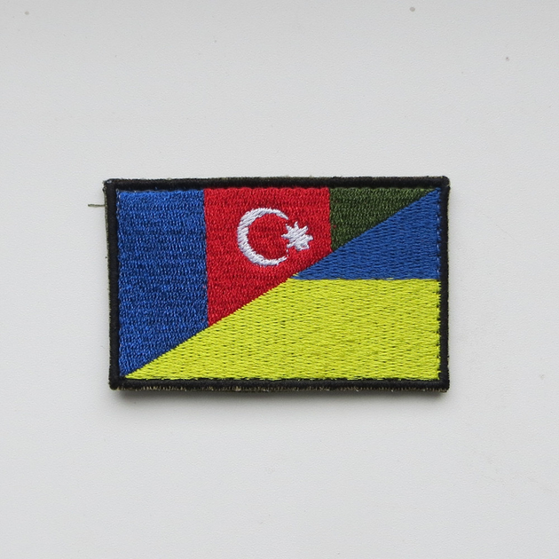 Нашивка Флаг Азербайджана-Украины - изображение 2