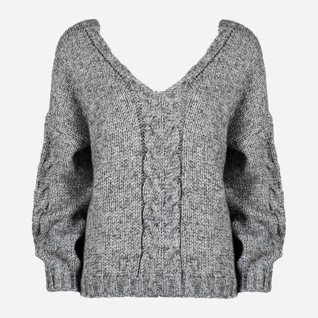 Пуловер жіночий Kamea K.21.610.06 One Size Сірий (5903246743234) - зображення 1