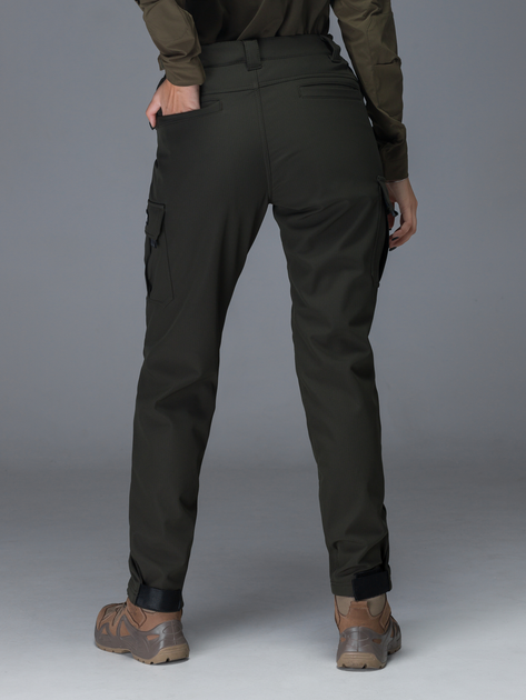 Тактичні штани жіночі утеплені BEZET Патрон 2.0 9585 XL Хакі (ROZ6501048859) - зображення 2