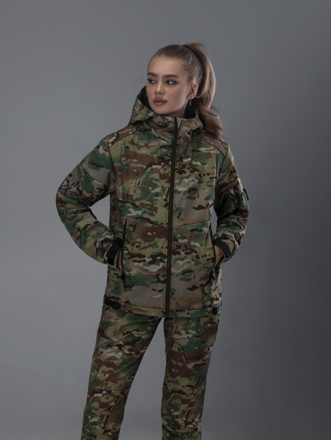 Тактическая куртка женская BEZET Робокоп 2.0 9582 XL Камуфляжная (ROZ6501048890) - изображение 1