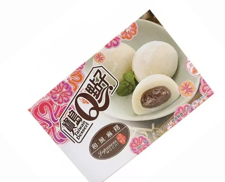 mochiページ Мороженое сливочное с темным печеньем в рисовом тесте Мочи Miss Ti