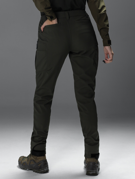 Тактичні штани жіночі BEZET Капеллан 6274 M Хакі (ROZ6501048942) - зображення 2