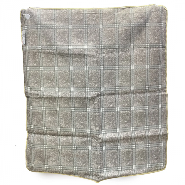 Простынь-грелка электрическая Electric Blanket 150х170см клетка Серый (2665) - изображение 5