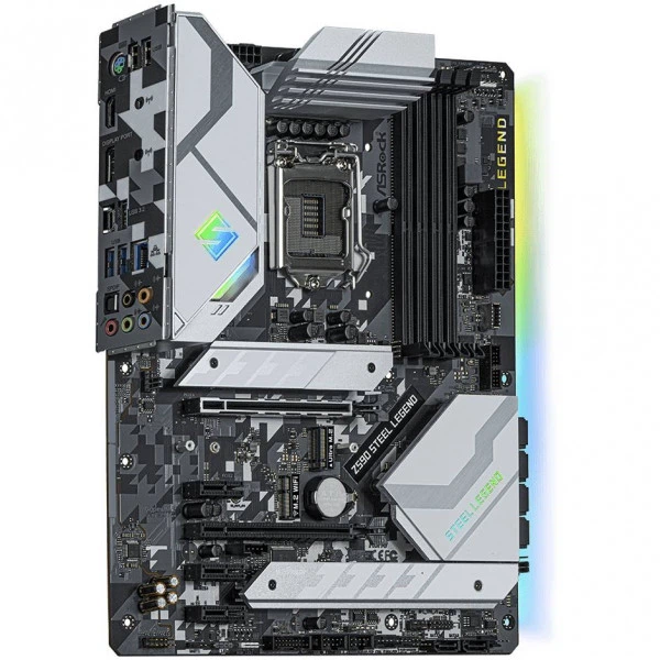 Материнская плата ASRock Z590 STEEL LEGEND/REF 1200/Z590 4хDDR4