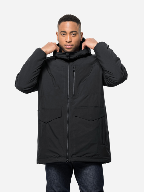 Парка мужская Jack Wolfskin Koenigsbau Parka M 1115461-6000 L Черная ...