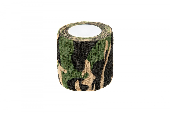 Камуфляжна стрічка Element Camouflage Tape Woodland - зображення 1