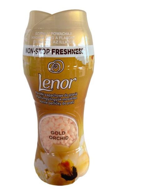 Сухой ополаскиватель-ароматизатор для белья в гранулах Lenor Gold ...