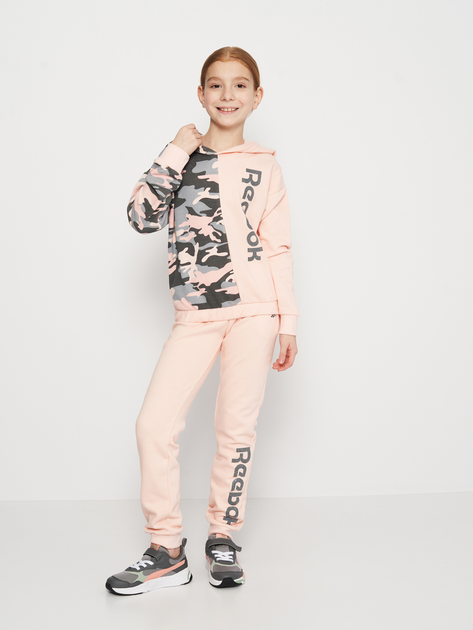 Детский спортивный костюм (худи + штаны) для девочки Reebok B4478RG (8 ...