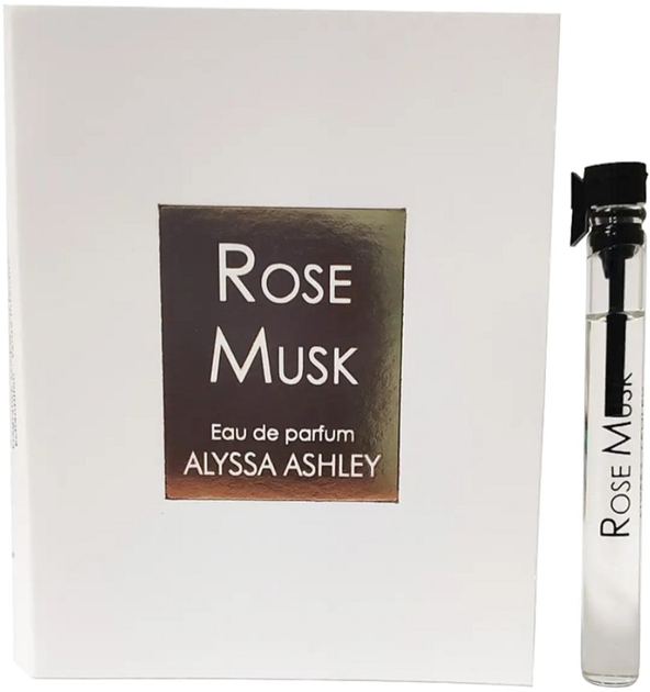 Акція на Пробник Парфумована вода унісекс Alyssa Ashley Rose Musk 2 мл від Rozetka