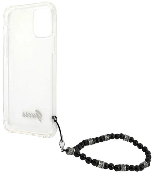 Etui Guess Black Pearl do Apple iPhone 12 Pro Max Transparent (3666339003715) - obraz 3