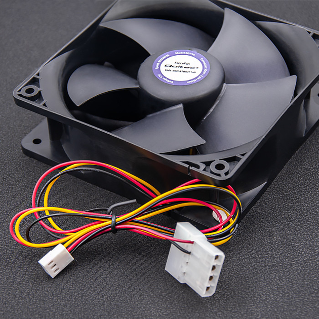 Кулер Qoltec ForceFan 6000 RPM 120mm 12V (5901878507149) - зображення 5