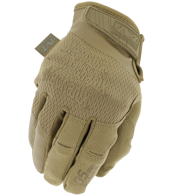 Тонкі тактичні рукавиці Mechanix Specialty 0.5mm, Койот, M - зображення 1