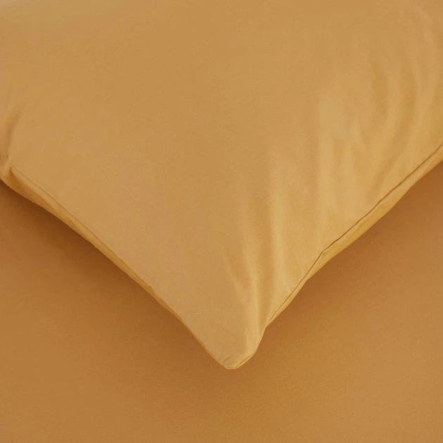 Простынь на резинке с наволочками Penelope.Laura mustard-180х200х35+50х70(2 шт) - изображение 2