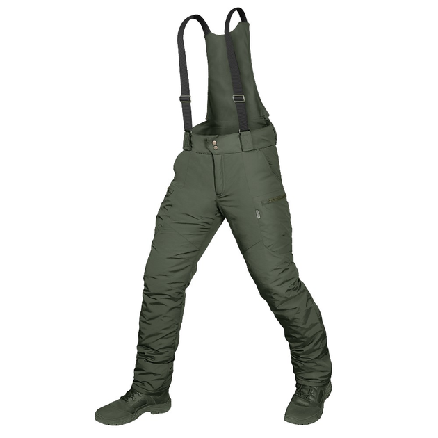Тактичні утеплені зимові штани Camotec Olive S - зображення 1