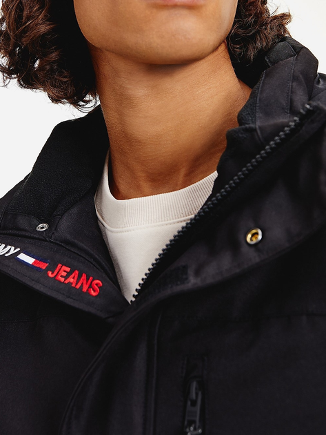 Kurtka zimowa męska Tommy Hilfiger DM0DM11180-BDS M Czarna (8720114972438) - obraz 3