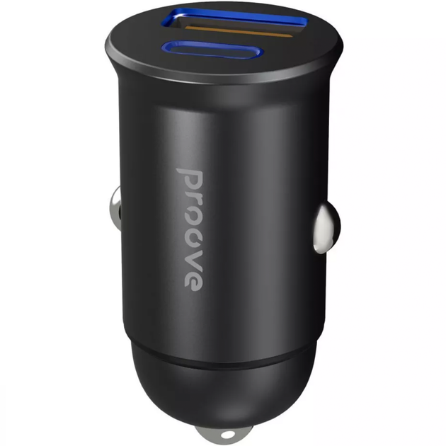 Автомобильное зарядное устройство Proove Tiny Power Pro 65W USB + Type-C - Фото 1 Автомобильное зарядное устройство Proove Tiny Power Pro 65W USB + Type-C - изображение 1