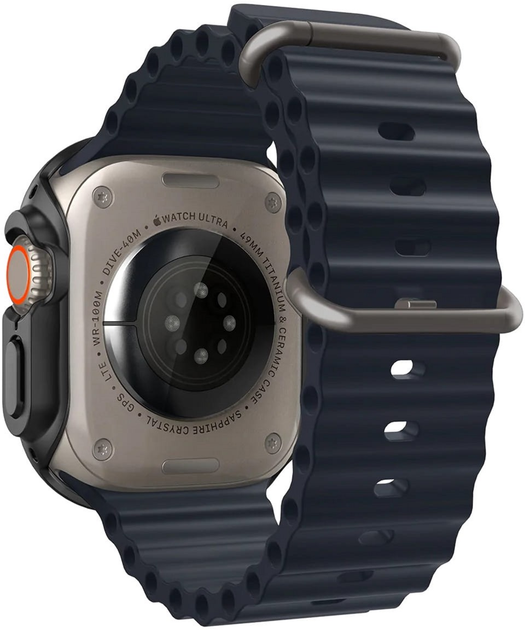 Чохол Spigen Thin Fit ACS05458 для Apple Watch Ultra 49 мм Black (8809811868777) - зображення 9