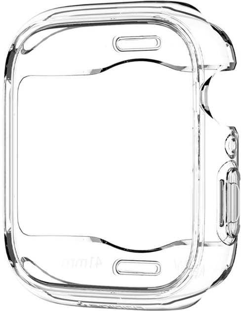 Etui Spigen Ultra Hybrid ACS04188 do Apple Watch Series 7/8 41 mm Przezroczysty (8809811857733) - obraz 2