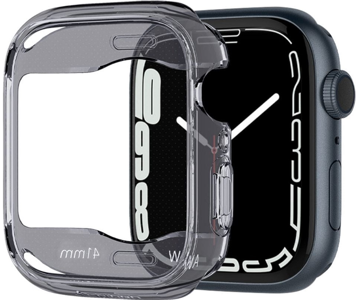 Etui Spigen Ultra Hybrid ACS04181 do Apple Watch Series 7/8 45 mm Przezroczysty (8809811857665) - obraz 1