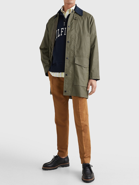Пальто чоловіче Tommy Hilfiger MW0MW25260-RBU XL Хакі (8720117583877) - зображення 3