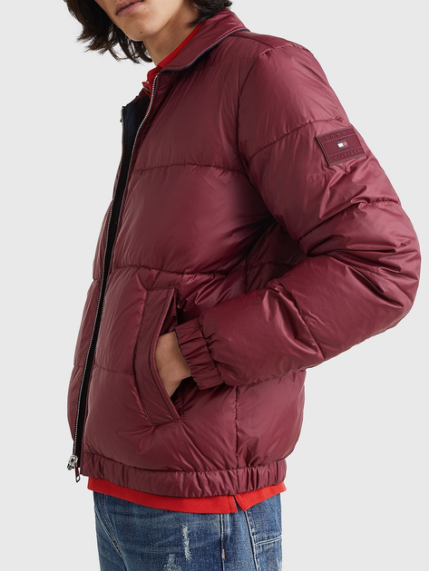 Kurtka zimowa męska Tommy Hilfiger MW0MW28724-DW5 S Granatowa (8720641426619) - obraz 3