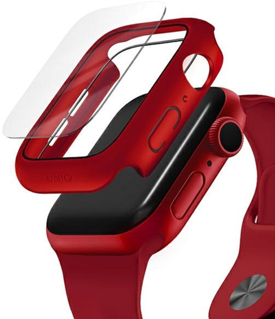 Чохол Uniq Nautic для Apple Watch Series 4/5/6/SE 44 мм Red (8886463677681) - зображення 2