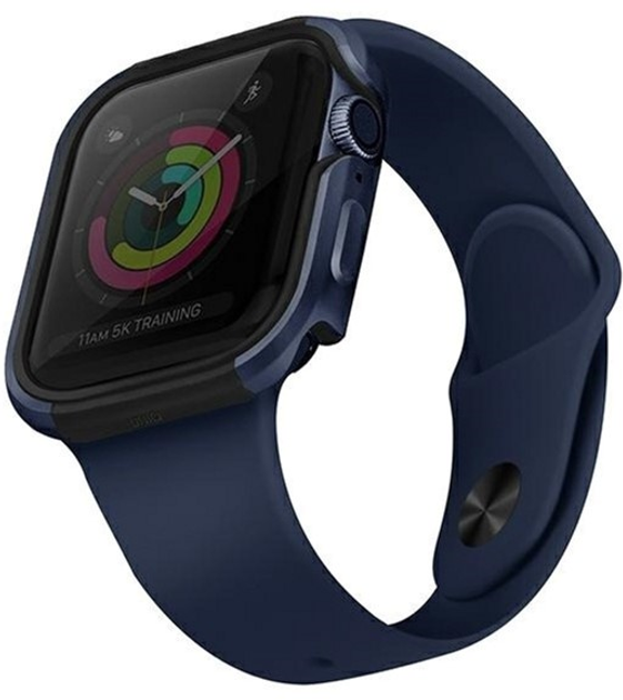 Чохол Uniq Valencia для Apple Watch Series 4/5/6/SE 40 мм Atlantic Blue (8886463675526) - зображення 1