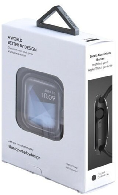 Etui Uniq Valencia do Apple Watch Series 4/5/6/SE 40 mm Szary (8886463671160) - obraz 6
