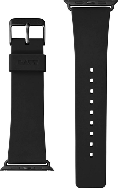 Ремінець Laut Active 35145 для Apple Watch Series 1/2/3/4/5/6/7/8/SE/SE2 38-41 мм Black (4895206905169) - зображення 1