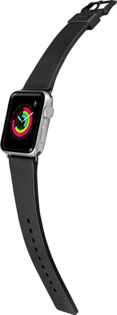 Pasek Laut Active 35145 do Apple Watch Series 1/2/3/4/5/6/7/8/SE/SE2 38-41 mm Czarny (4895206905169) - obraz 2