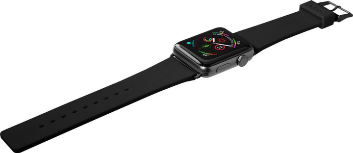 Pasek Laut Active 35139 do Apple Watch Series 1/2/3/4/5/6/7/8/SE/SE2/Ultra 42/45 mm Czarny (4895206909082) - obraz 2
