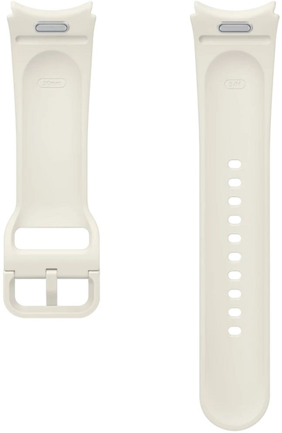 Ремінець Samsung Sport Band (M/L) ET-SFR94LUEGEU для Galaxy Watch 6 20 мм Kream (8806095074832) - зображення 4
