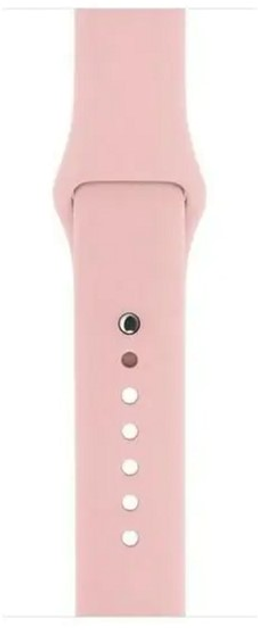 Pasek Mercury Silicon do Apple Watch Series 1/2/3/4/5/6/7/8/SE/SE2 38-41 mm Różowy (8809724801779) - obraz 3