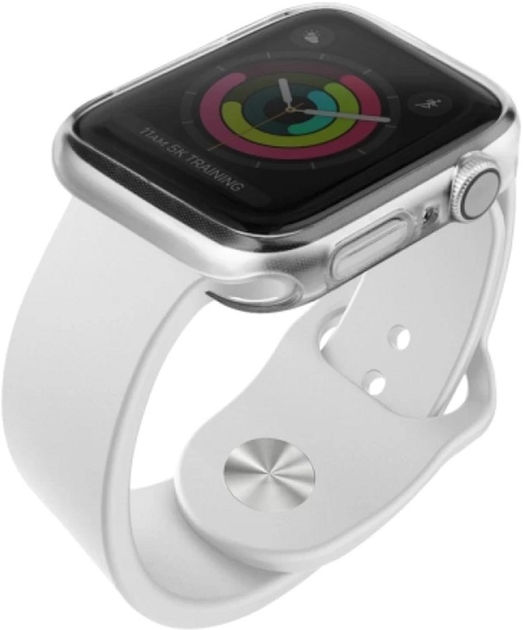 Чохол Uniq Glase для Apple Watch Series 4/5/6/SE 40 мм Transparent (8886463667811) - зображення 1