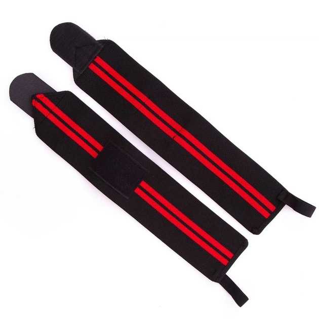 Бинты кистевые для жима и тяги Zelart 8088 Black-Red - Фото 3 Бинты кистевые для жима и тяги Zelart 8088 Black-Red - изображение 3