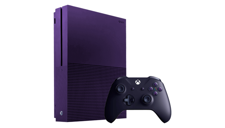 Консоль Microsoft Xbox One S Special Edition 1TB Purple Б/У - зображення 2