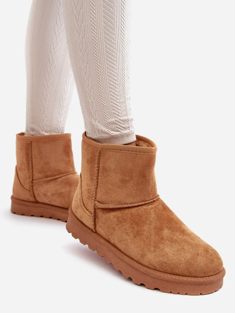 Mukluki damskie z futerkiem Nanga 36 Camel (5905677969085) - obraz 5