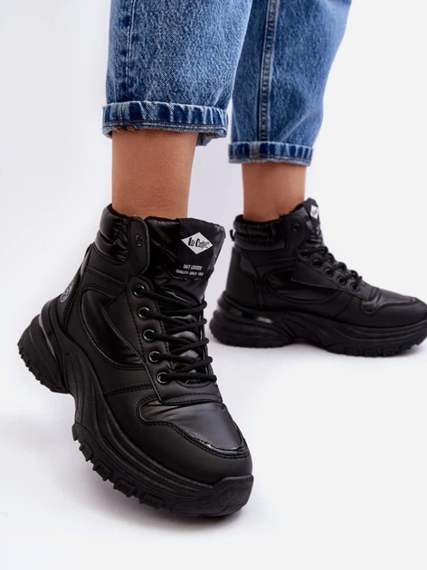 Śniegowce damskie niskie Lee Cooper LCJ-23-44-1973L 39 Czarne (5904292124800) - obraz 6