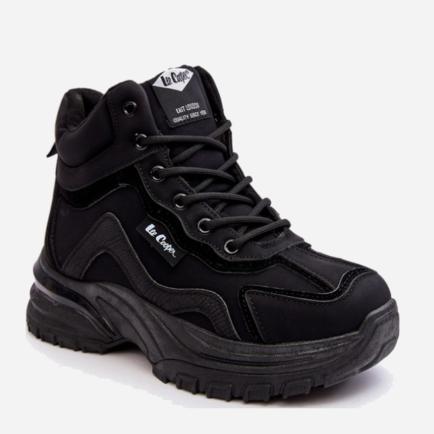 Жіночі зимові черевики низькі Lee Cooper LCJ-23-44-1976L 37 Чорні (5904292125920) - зображення 2