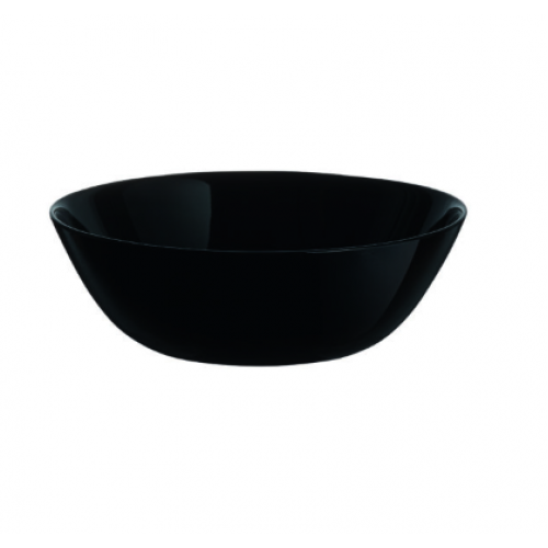 Салатник скляний LUMINARC Zelie Black d=16 см - Фото 3 Салатник скляний LUMINARC Zelie Black d=16 см - зображення 3