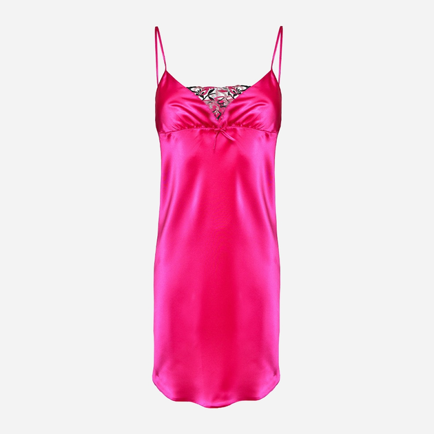 Нічна сорочка жіноча DKaren Slip Sali XS Темно-рожева (5901780682385) - зображення 1